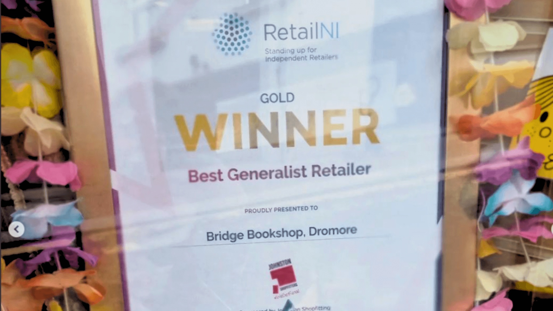 Winner certificate High Street Heroes 2024