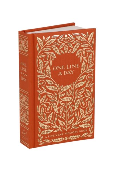 Gilded One Line a Day : A Five-Year Memory Book by Tanamachi, Dana