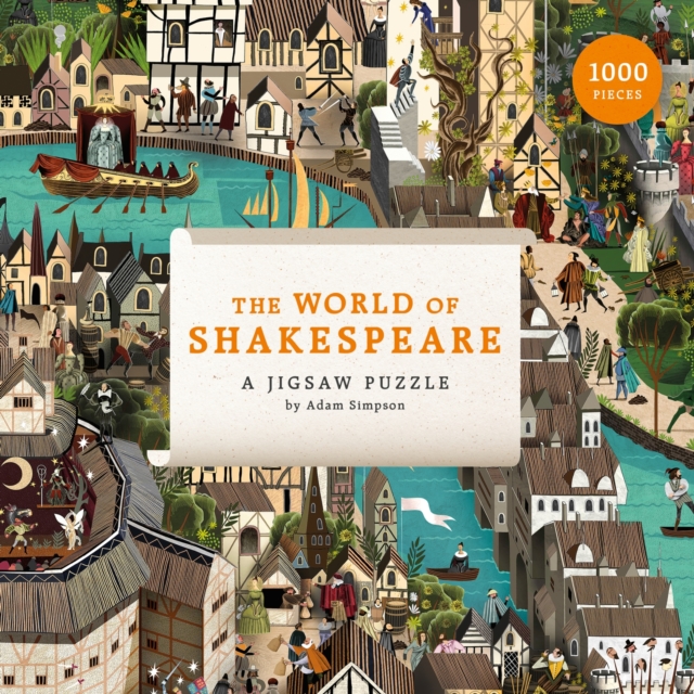 The World of Shakespeare : 1000-Piece Jigsaw Puzzle by Simpson, Adam