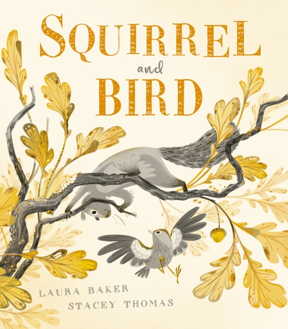 Squirrel and Bird by Baker, Laura
