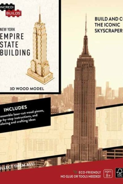 IncrediBuilds: New York: Empire State Building 3D Wood Model by Insight Editions