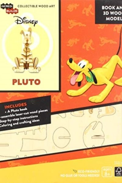 IncrediBuilds: Disney: Pluto Book and 3D Wood Model by Insight Editions