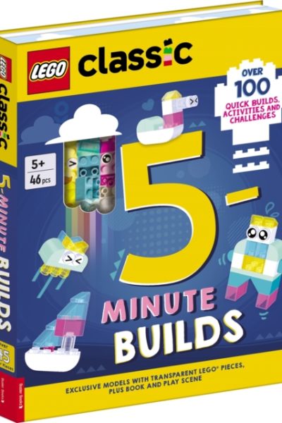LEGO® Classic: 5-Minute Builds (with clear LEGO pieces, fold-out play scene and over 100 activities and challenges) by LEGO®