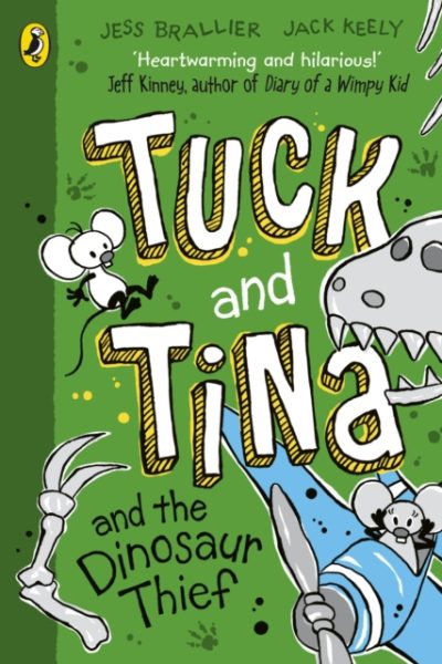 Tuck and Tina and the Dinosaur Thief by Brallier, Jess