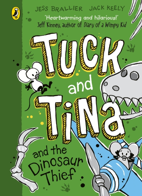 Tuck and Tina and the Dinosaur Thief by Brallier, Jess