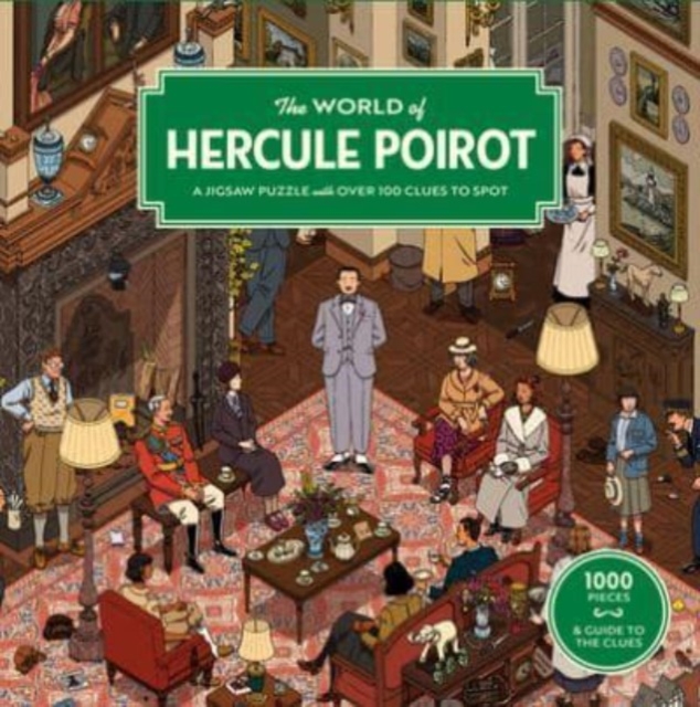 The World of Hercule Poirot : A 1000-piece jigsaw puzzle with over 100 clues to spot: The perfect family gift for fans of Agatha Christie by Ltd, Agatha Christie