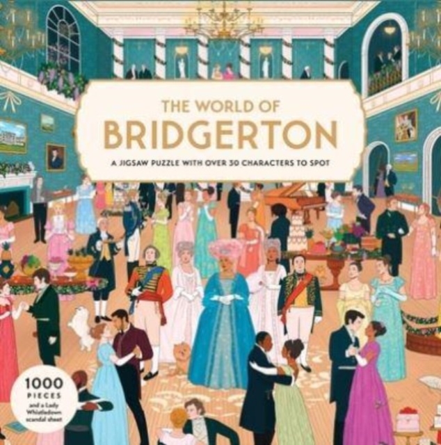 The World of Bridgerton : A 1000-piece jigsaw puzzle with over 30 characters to spot by Thapp, Manjit
