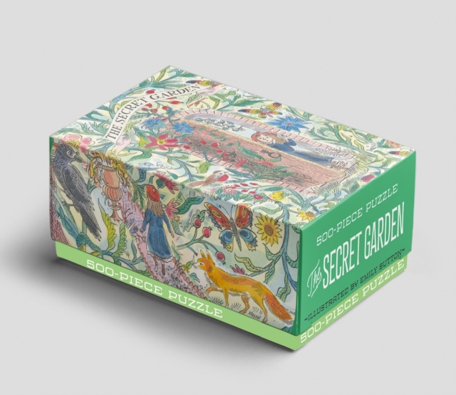 The Secret Garden: The Opening Lines : A 500-Piece Jigsaw Puzzle for Adults, Premium Quality, Beautiful Design, Gift for Book Lovers by Burnett, Frances Hodgson