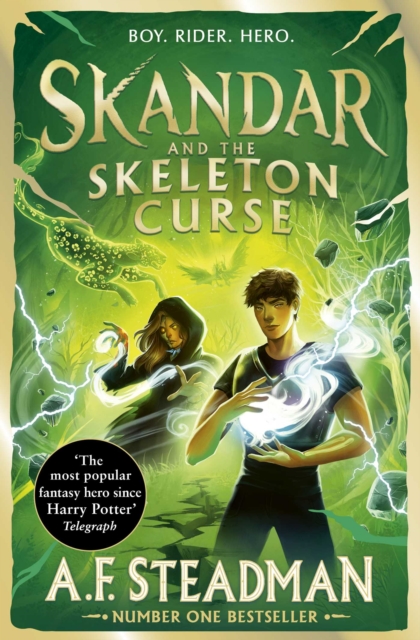 Skandar and the Skeleton Curse : GO ALL IN for the National Year of Reading with the penultimate book in the biggest fantasy adventure series since Harry Potter Volume 4 by Steadman, A.F.