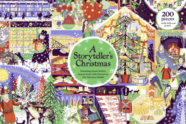 A Storyteller’s Christmas : A 200-piece jigsaw puzzle by Pattullo, Alice